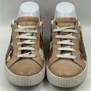 Myra Bag Women's Tan and White Sneakers